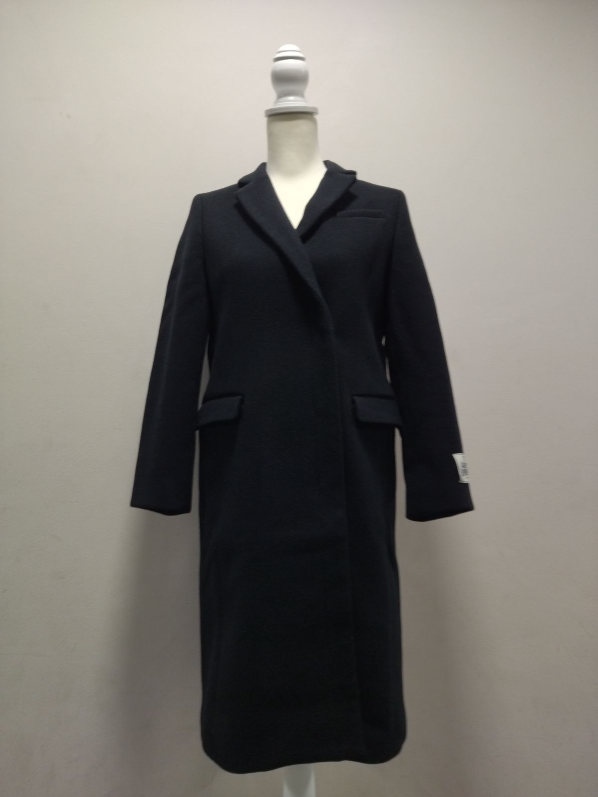 ジャーナルスタンダードレリューム チェスターコート ロング ブラック