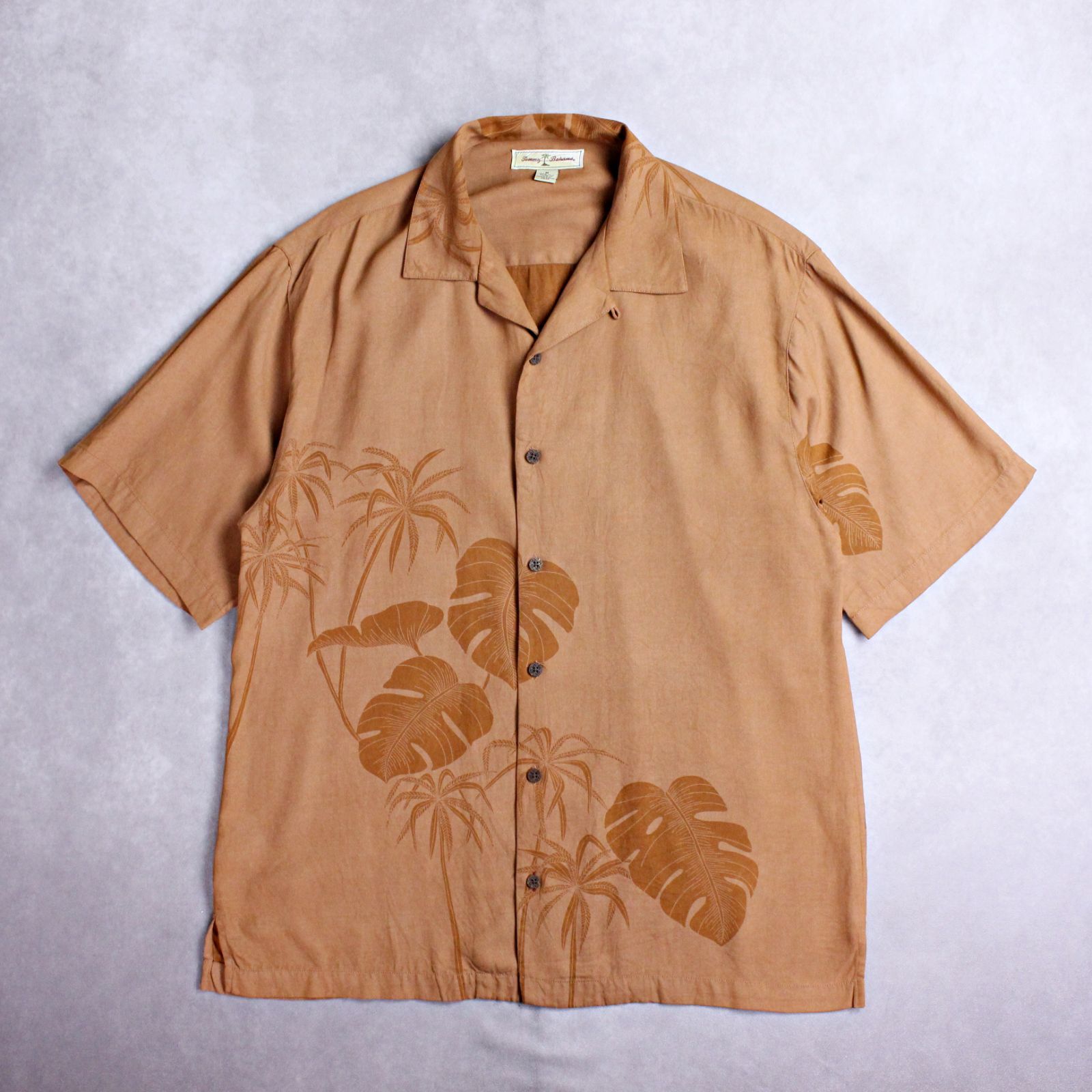 Tommy Bahama トミーバハマ シルク 100% ココナッツボタン 長袖 シャツ 2XL 春 夏 (A0051508) 古着通販 サイト | IDENTITY official web store (アイデンティティー)