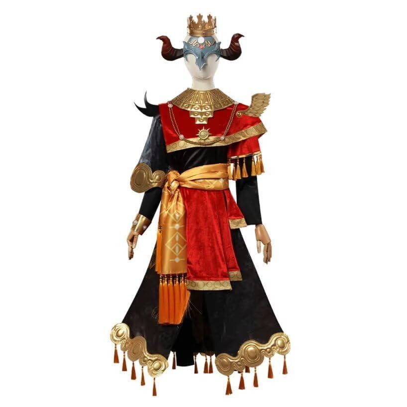 ♥ KK Juego 第五人格 フールズ ゴールド 罪悪の熔熱 コスプレ衣装 セット Cosplay 仮装 変装 撮影 ハロウィン ハロウィン