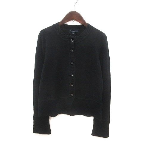 バーバリー ロンドン ニット カーディガン 長袖 ロゴ ワンポイント ■GY49 バーバリー ロンドン BURBERRY LONDON カーディガン ニット カシミヤ