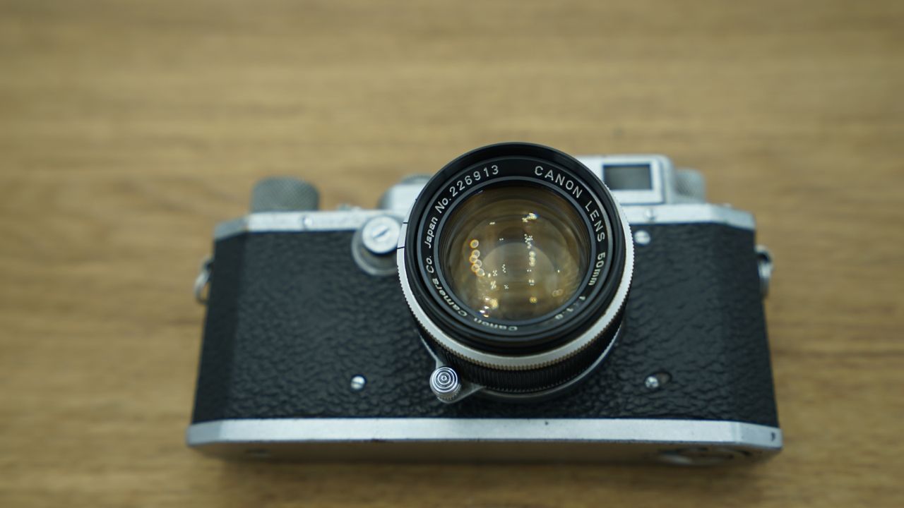 8174 Canon II B型 + CANON LENS 50mm 1.8 - フィルムカメラ