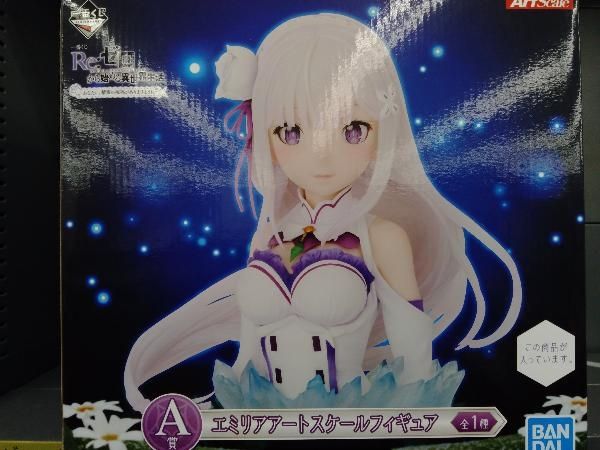 フィギュア A賞 エミリア アートスケールフィギュア 一番くじ Re