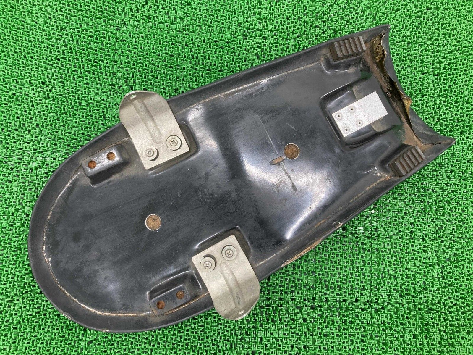 250TR シート 社外 中古 バイク 部品 BJ250F クラシックフラットシート