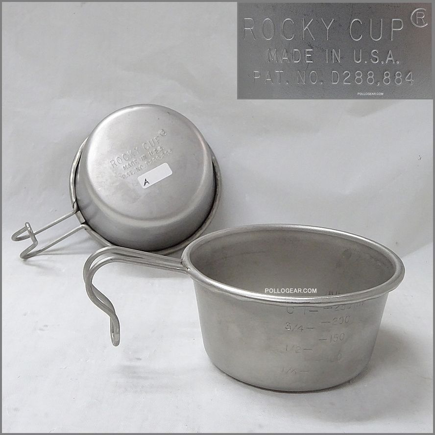 ROCKY CUP ロッキーカップ ハーフパイント 初期型 ROCKY CUP<BR>ロッキーカップ 1/2PINT<BR>シェラカップ