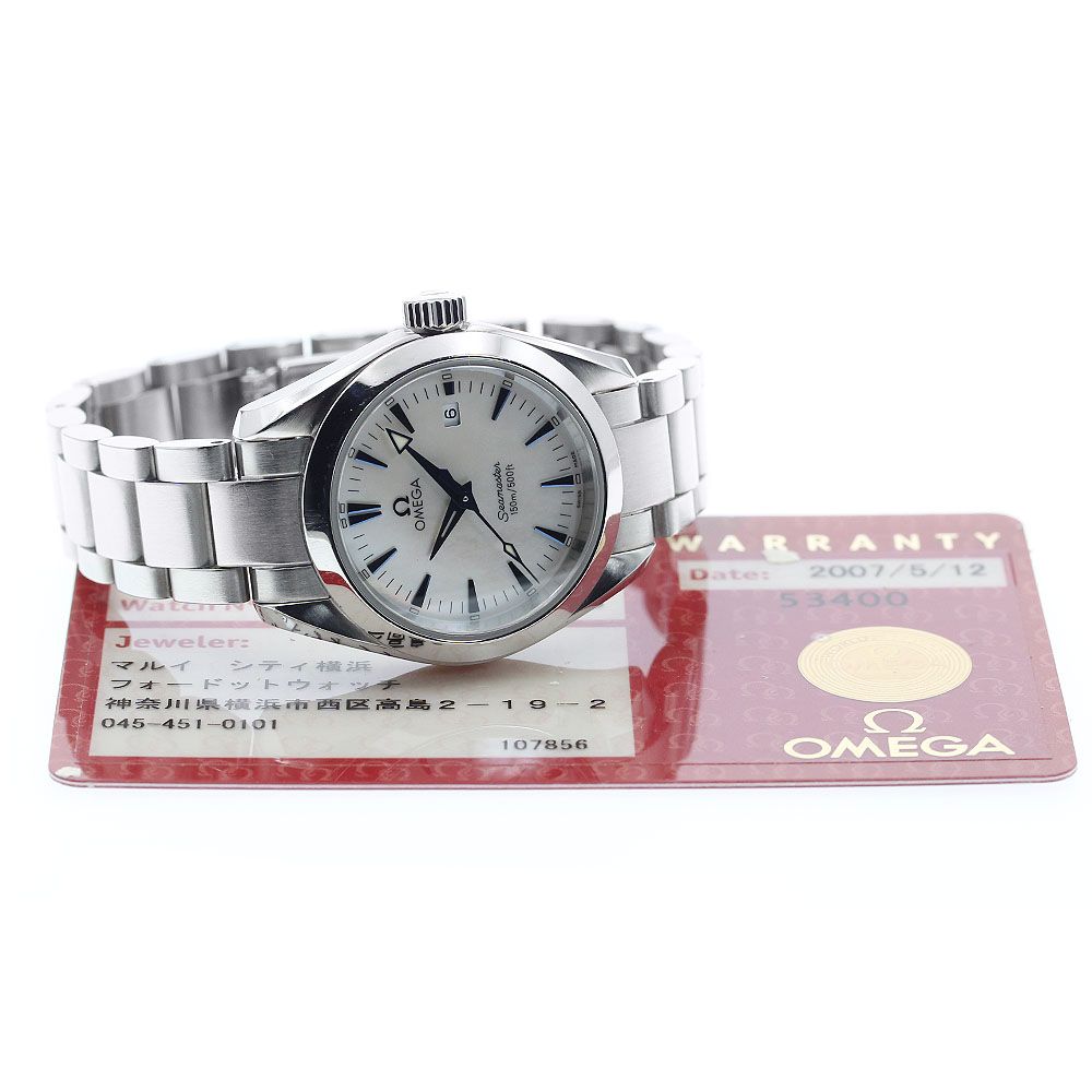 オメガ シーマスターアクアテラ 2577.70 SS クォーツ 