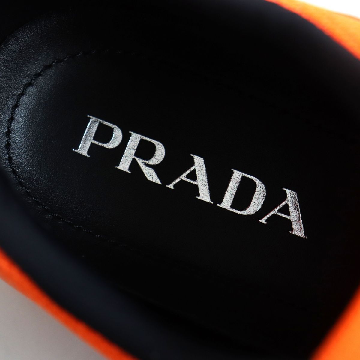 未使用品▽PRADA プラダ 20G064 クラウドバスト ロゴ入り ニット 