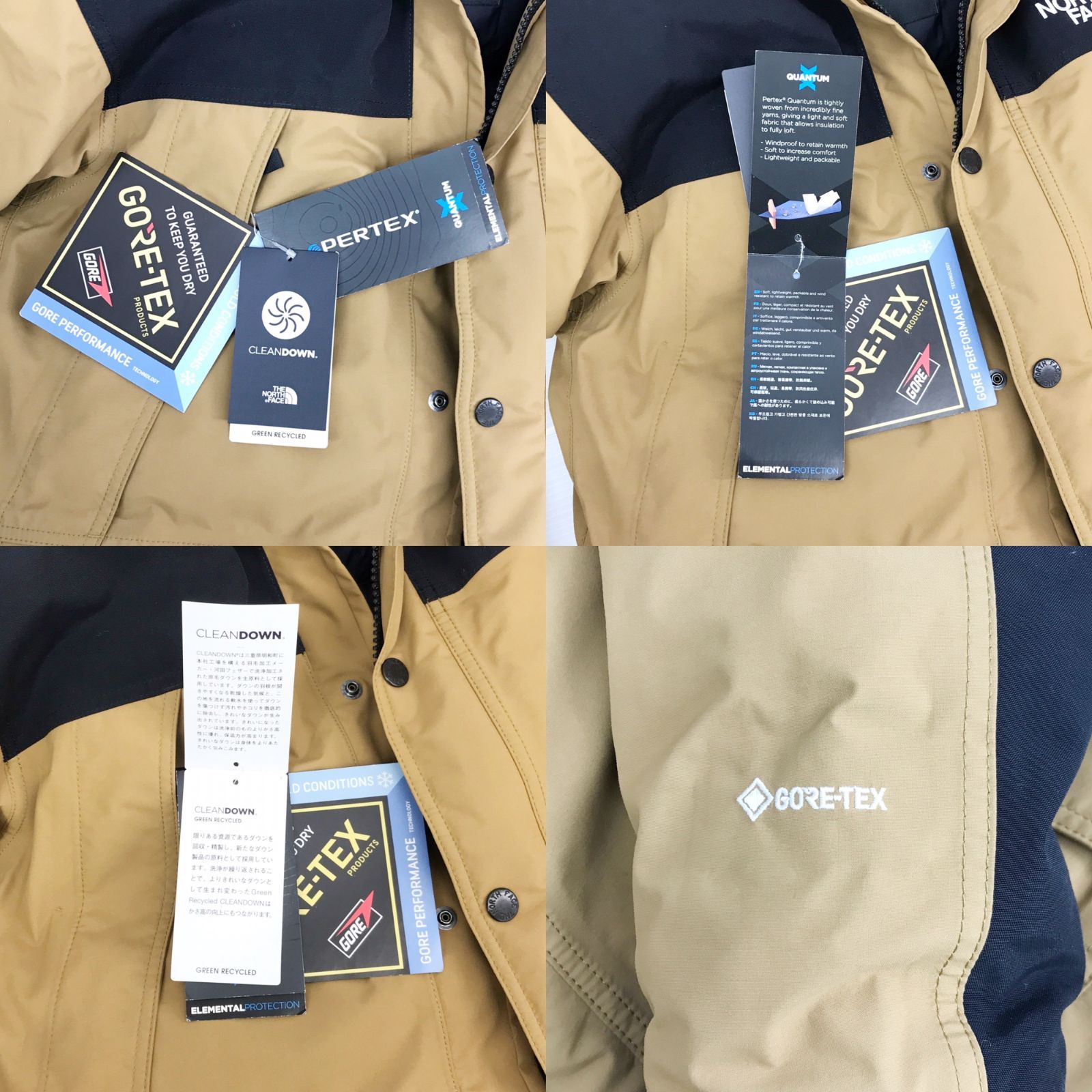 未使用 THE NORTH FACE ノースフェイス ND91935 Mountain Down Coat 