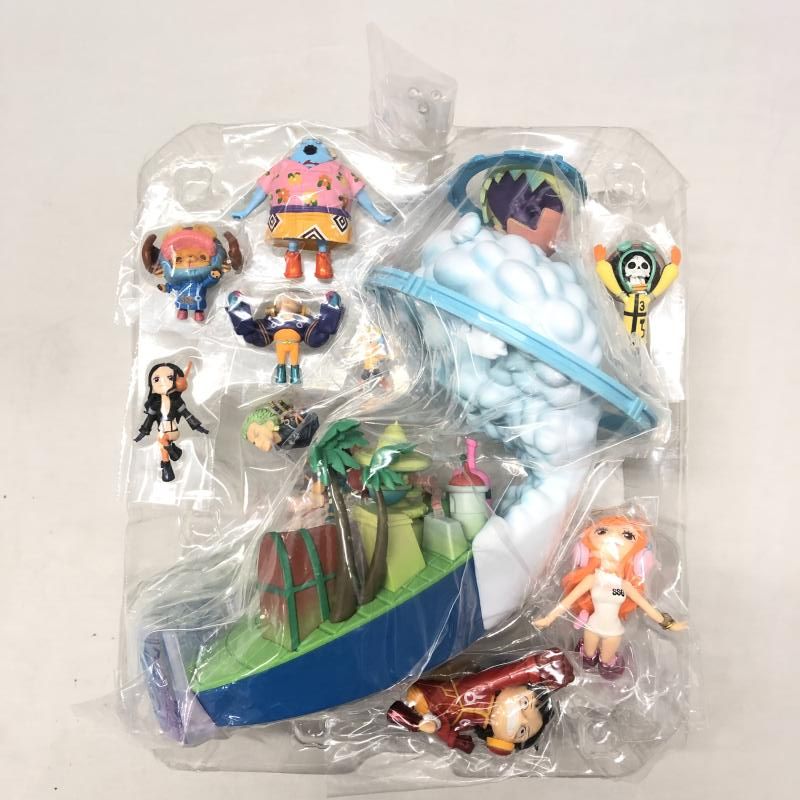 中古】バンダイ 麦わら海賊団 ワンピース ワールドコレクタブル