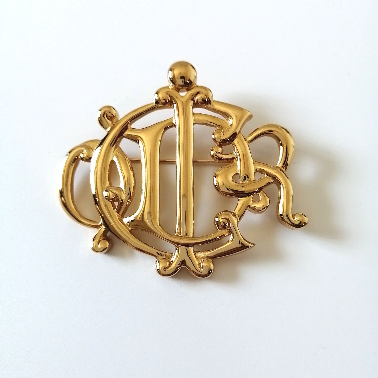 美品 クリスチャン・ディオール ChristianDior ブローチ