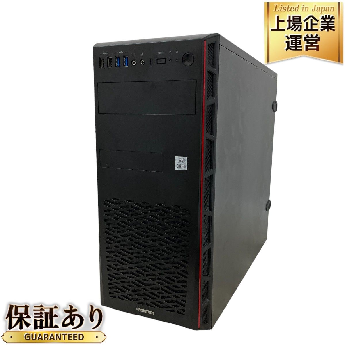 BTOパソコン FRONTIER デスクトップ パソコン i5-10400F 16GB SSD 1TB RTX 3060 Ti Win11 中古  M9085486 - メルカリ