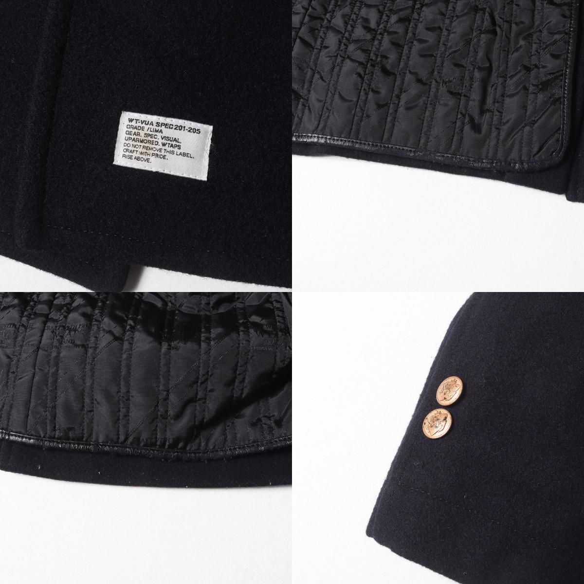 ☆wtaps ダブルタップス☆BLACK WATCH ブラックウォッチ☆Pコート 2.jpg