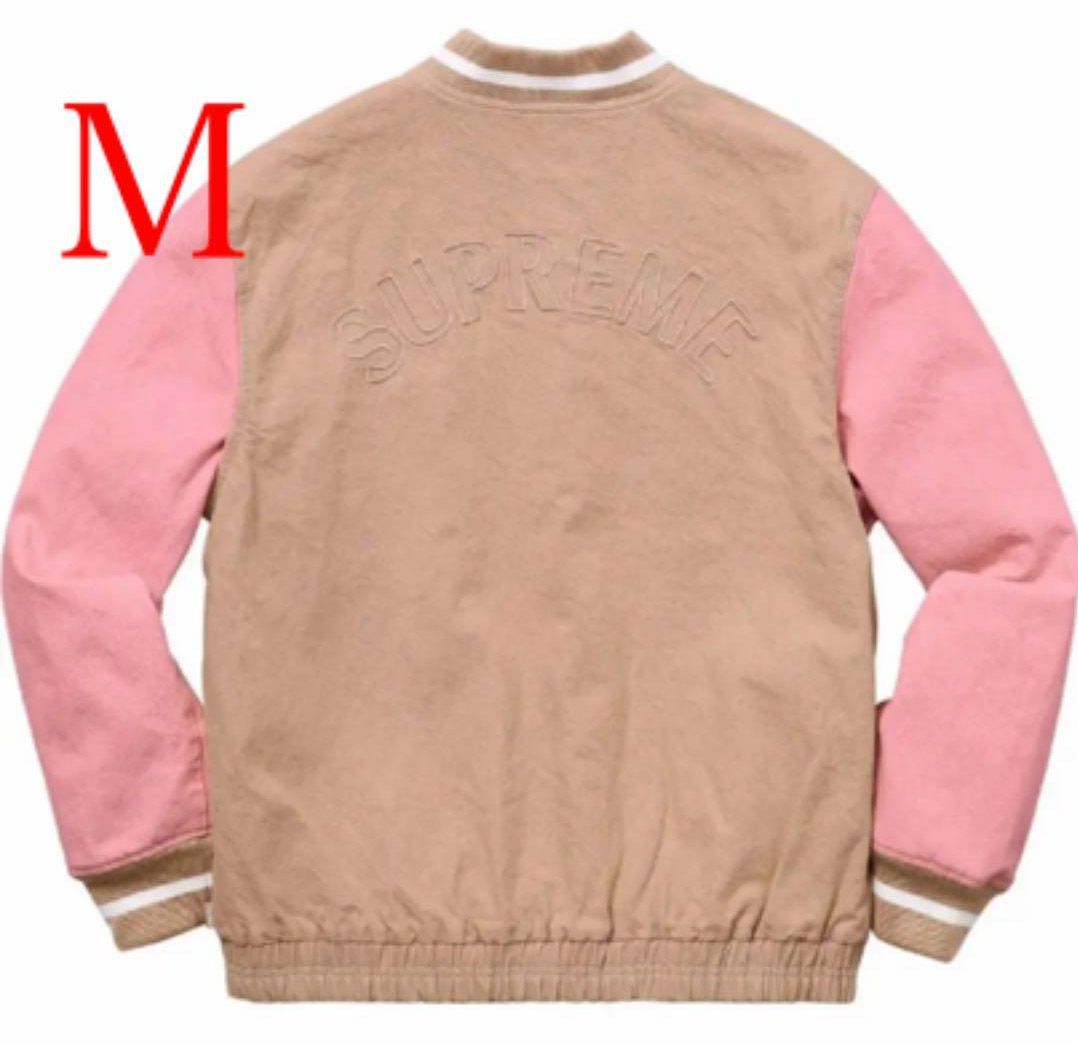 supreme Denim Varsity Jacket サイズＭ - PIL - メルカリ