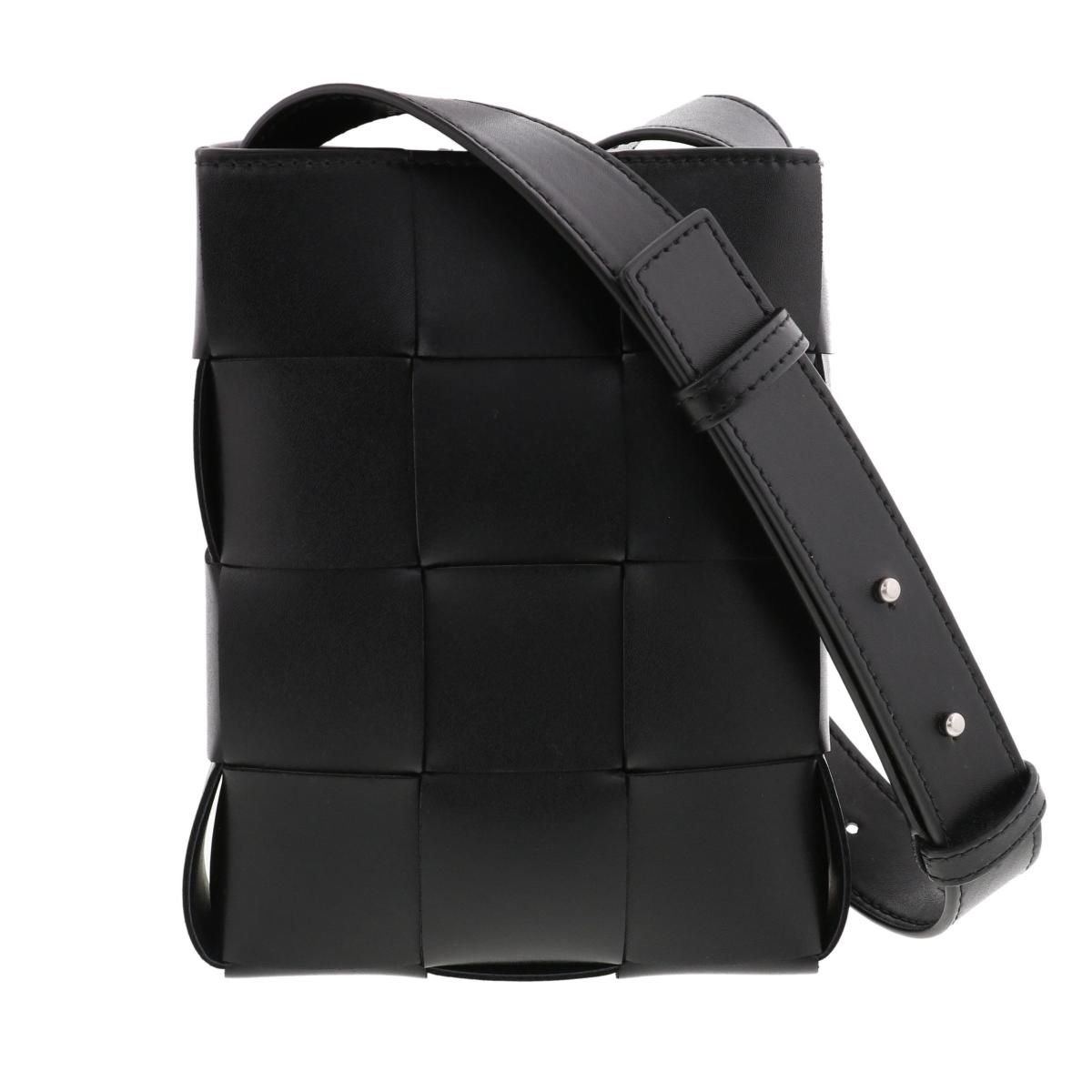 美品】 BOTTEGA VENETA （ボッテガヴェネタ） ｶｾｯﾄ ﾐﾆ ｸﾛｽﾎﾞﾃﾞｨ ﾊﾞｯｸﾞ 