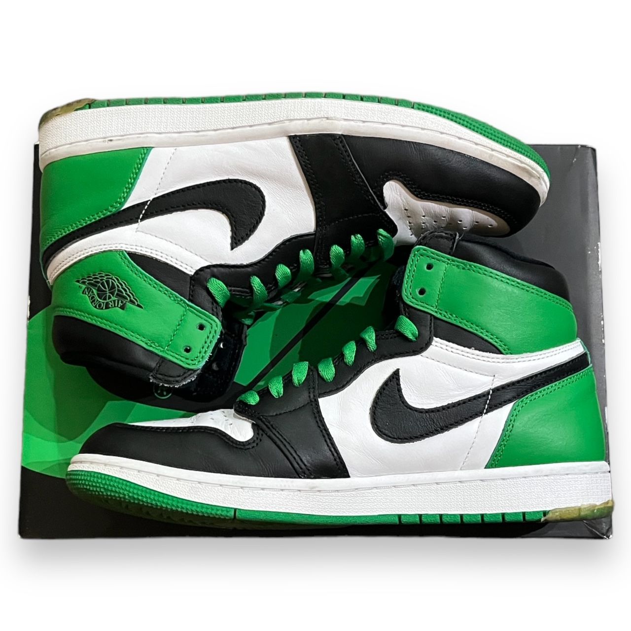 NIKE AIR JORDAN 1 RETRO HIGH OG CELTICS BLACK/LUCKY GREEN ナイキ 