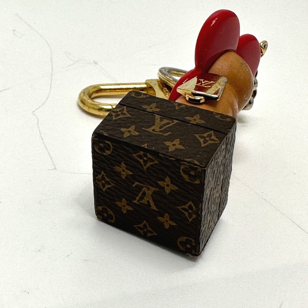 【1円スタート】ブランド Louis Vuitton ルイヴィトン M67394 ポルトクレヴィヴィエンヌクリスマスストラス レディース キーリング  : [ルイヴィトン] キーホルダー レディース M67394 レッド