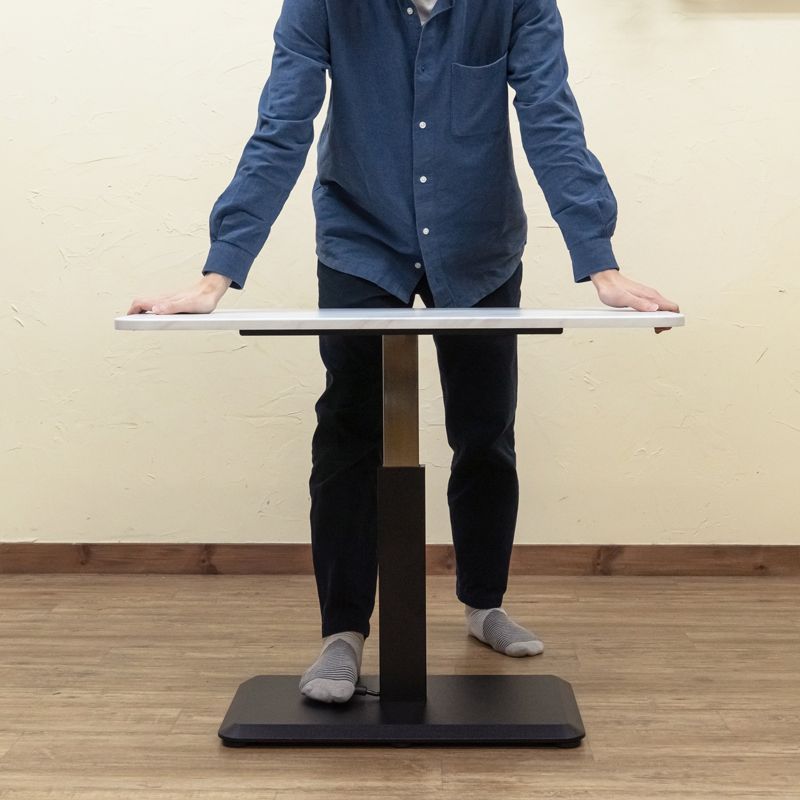 昇降式リビングテーブル 90×48 MWH/VBR