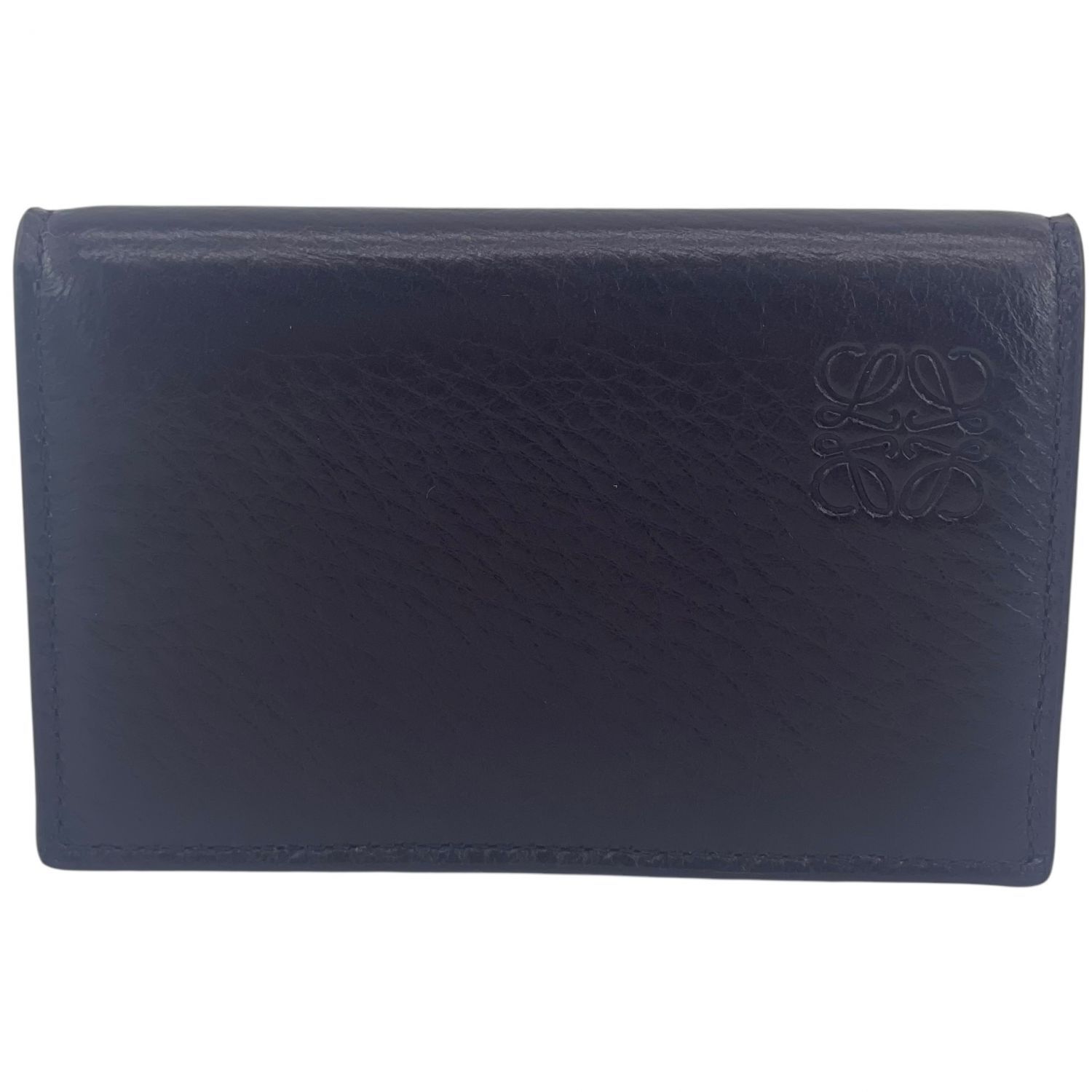 LOEWE ロエベ アナグラム C568M97X02 カードホルダー カードケース 名刺入れ ブラウン メンズ 25010388 KJ