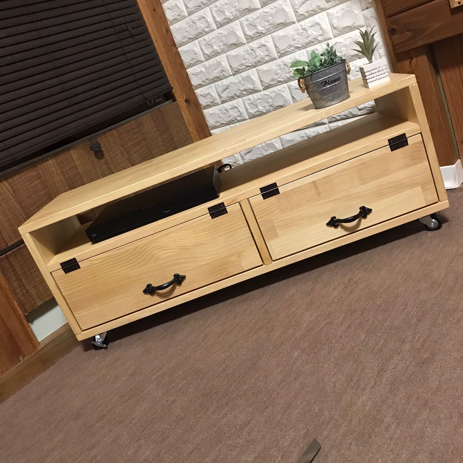 3色塗装】【9種類取っ手】【脚種類】テレビボード テレビ台 収納棚