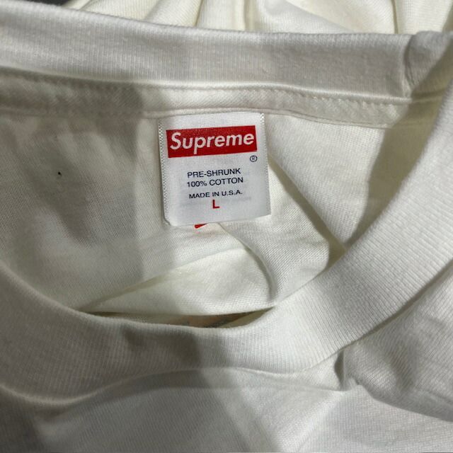 Supreme 24ss Backwards Tee Lサイズ シュプリーム バックワーズ