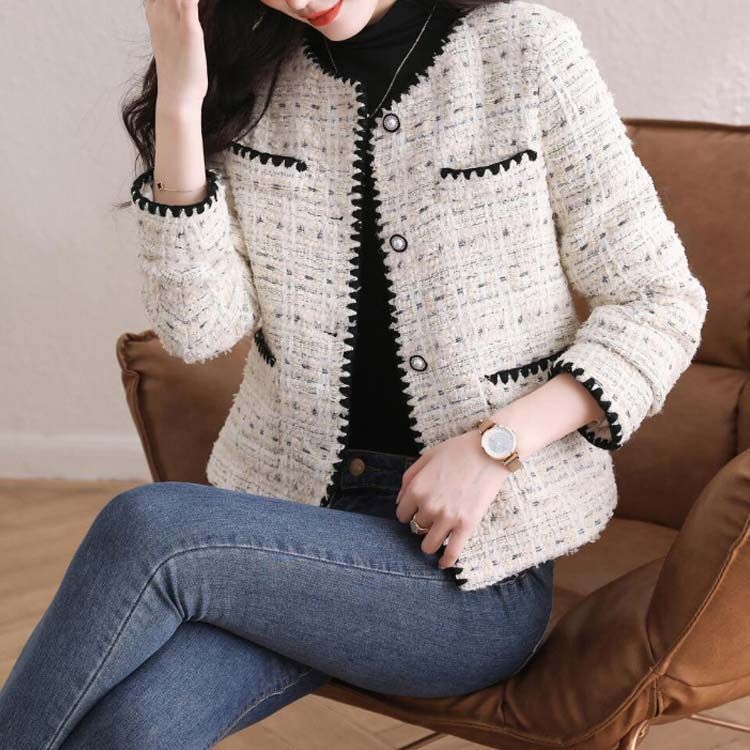 極美品✨】Don Konishi ツイード ダブルチェスターコート 黒ピンクL