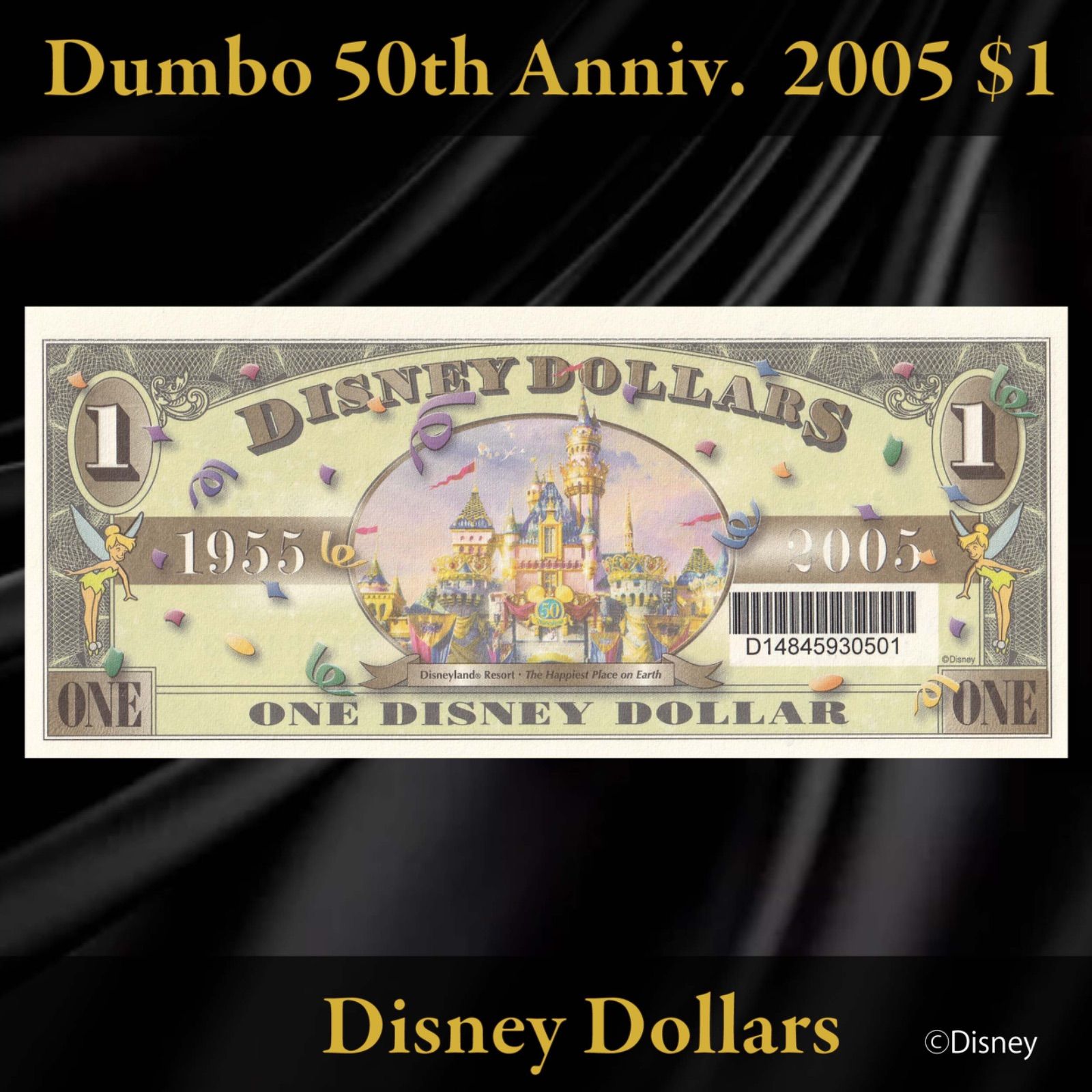 ディズニーダラー2005年3種類セットdisneydollars ディズニーダラー2005年3種類セットdisneydollars ディズニー