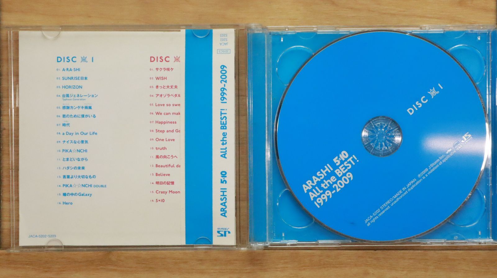 国内盤CD☆嵐/Arashi□ 5×10 All the BEST! 1999-2009(通常盤