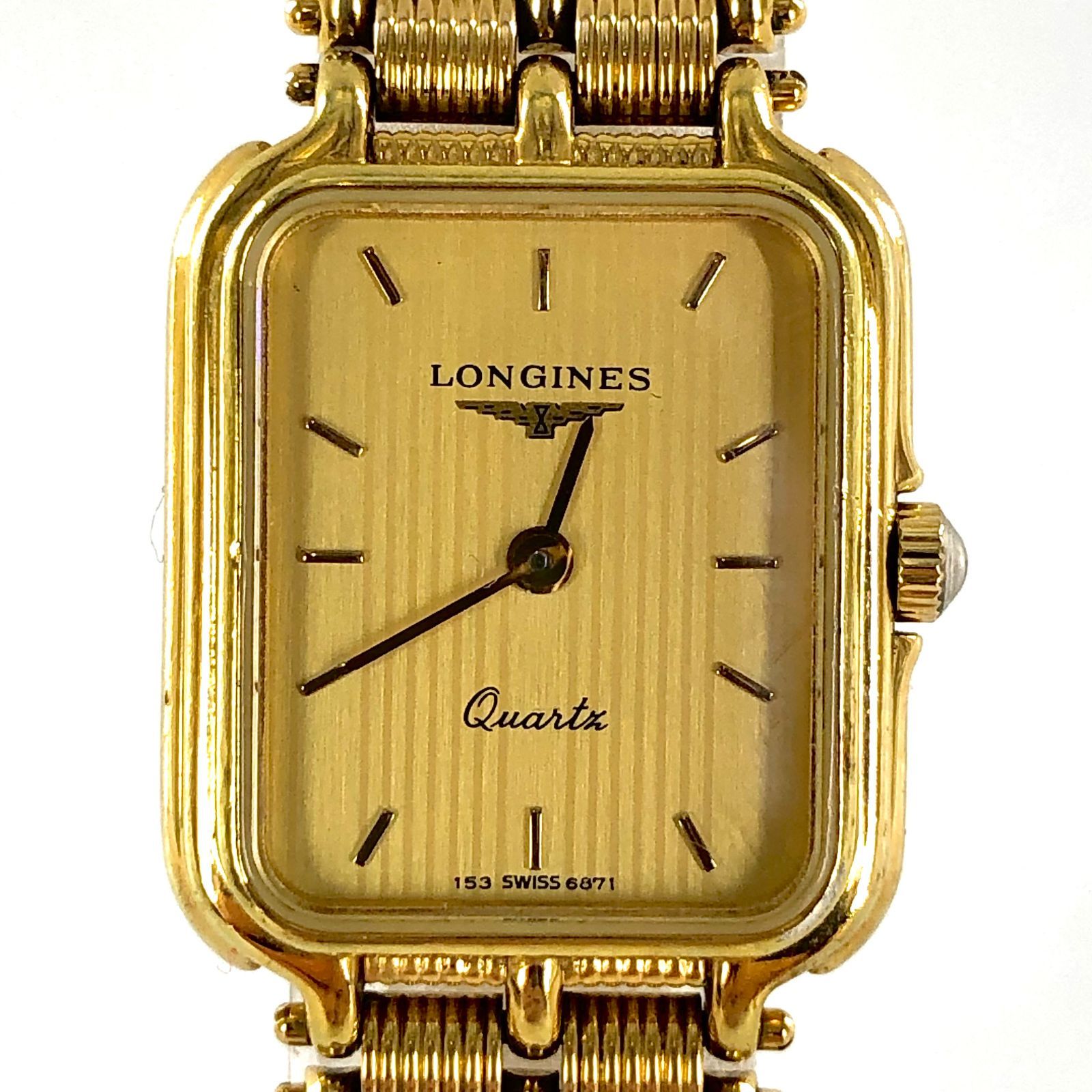 LONGINES クォーツ ゴールド 腕時計 ジャンク 中古品 楽天市場】【ウォッチ】LONGINES ロンジン ゴールド文字盤 GP 革