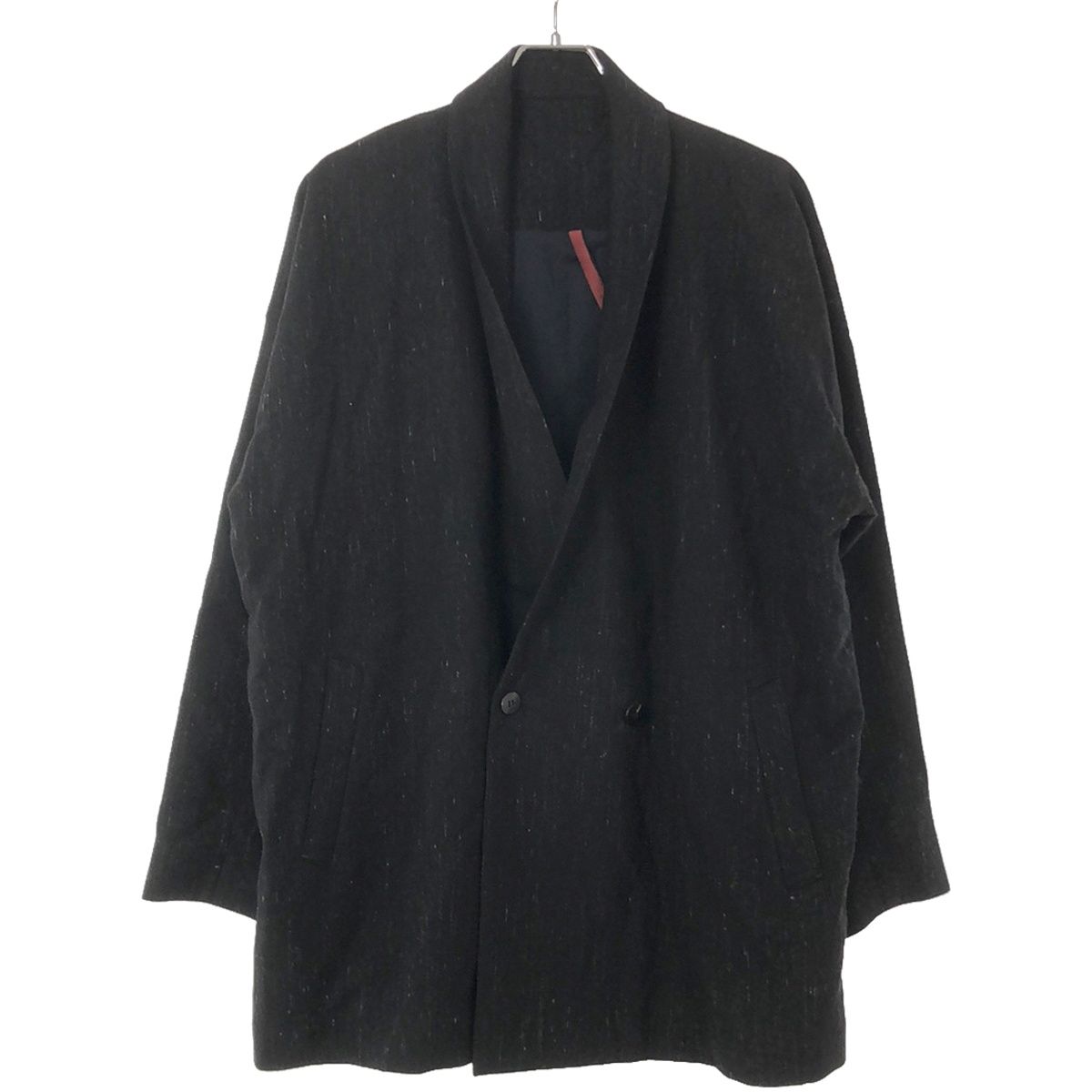 YANTOR ヤントル 23AW Shawl Collar Jacket ショールカラージャケット Y235JK01 ブラック M