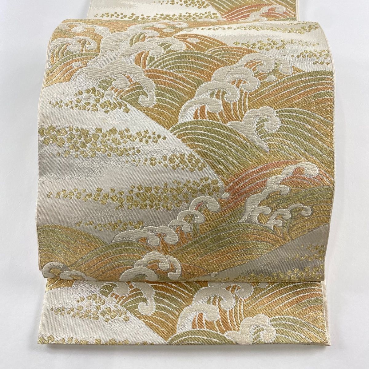 三谷織物謹製お召逸品袋帯(使用品) cbb2db4d38a6b73f467518c914be10