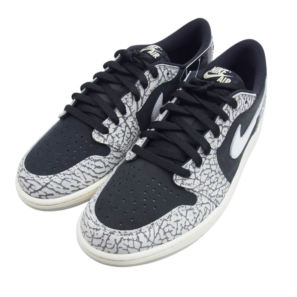 NIKE ナイキ CZ0790-001 Air Jordan 1 Retro Low OG Black Cement エア