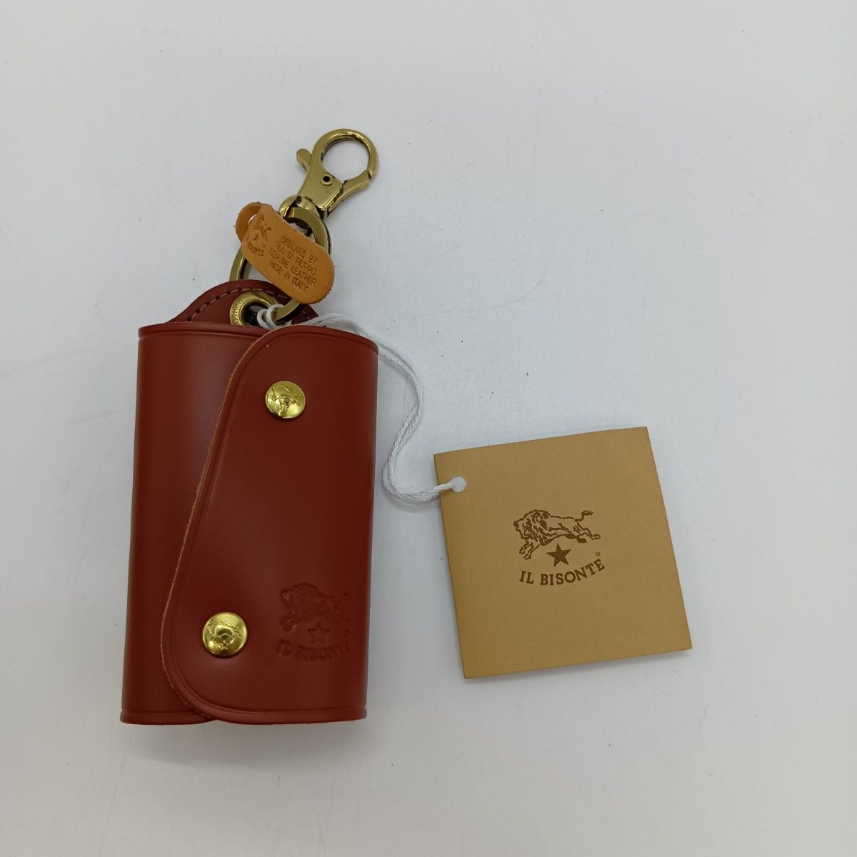 ◎◎IL BISONTE イルビゾンテ キーケース レザー 54324-0-4150