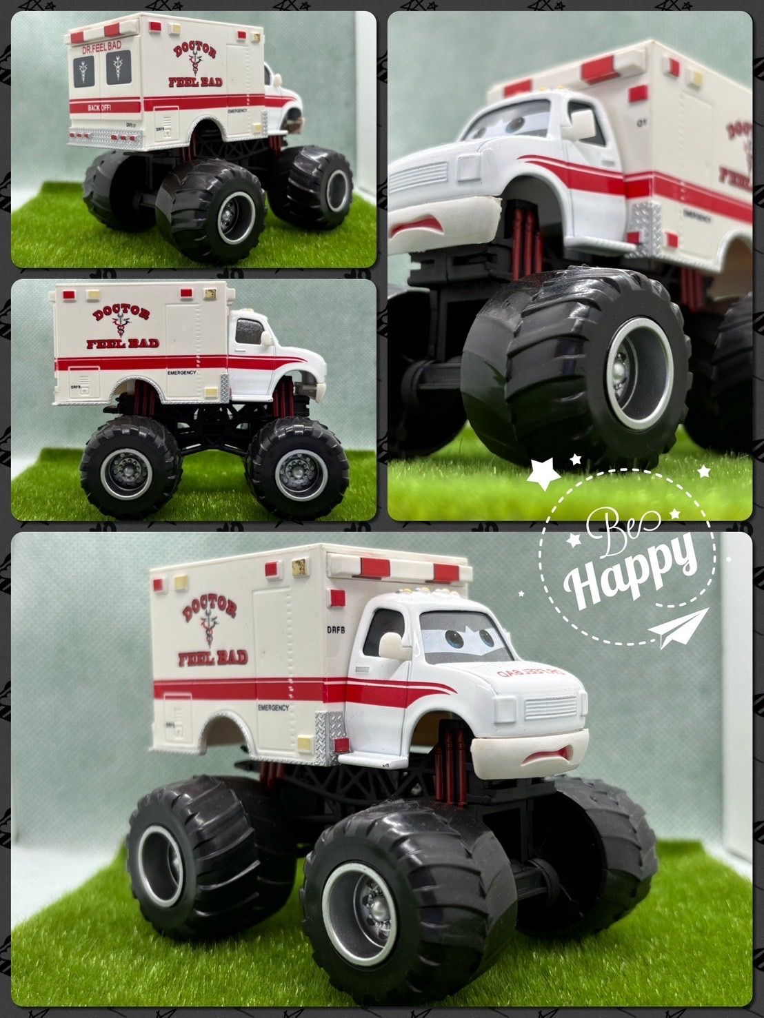 カーズ モンスタートラック メーター カーズミニカー 送料込み