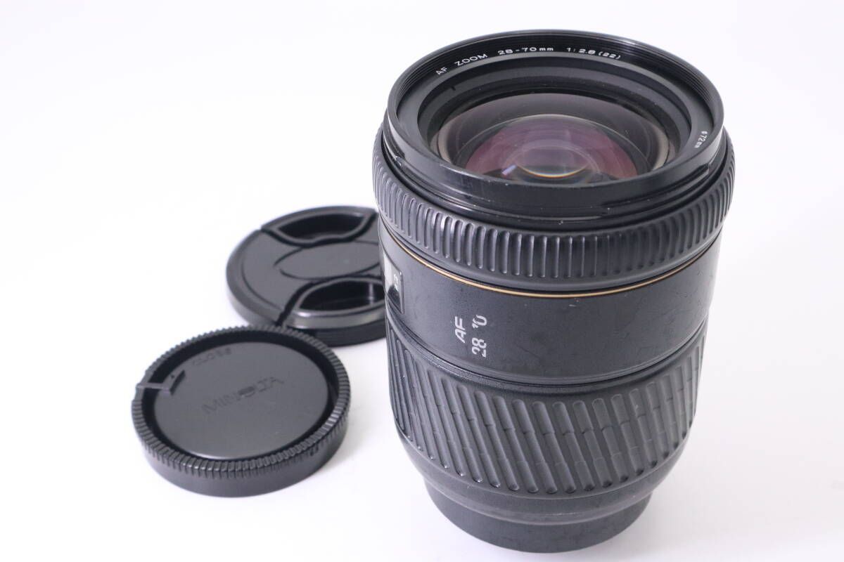 MINOLTA AF 28-70mm F2.8 G ミノルタ AFレンズ ブラック f10660