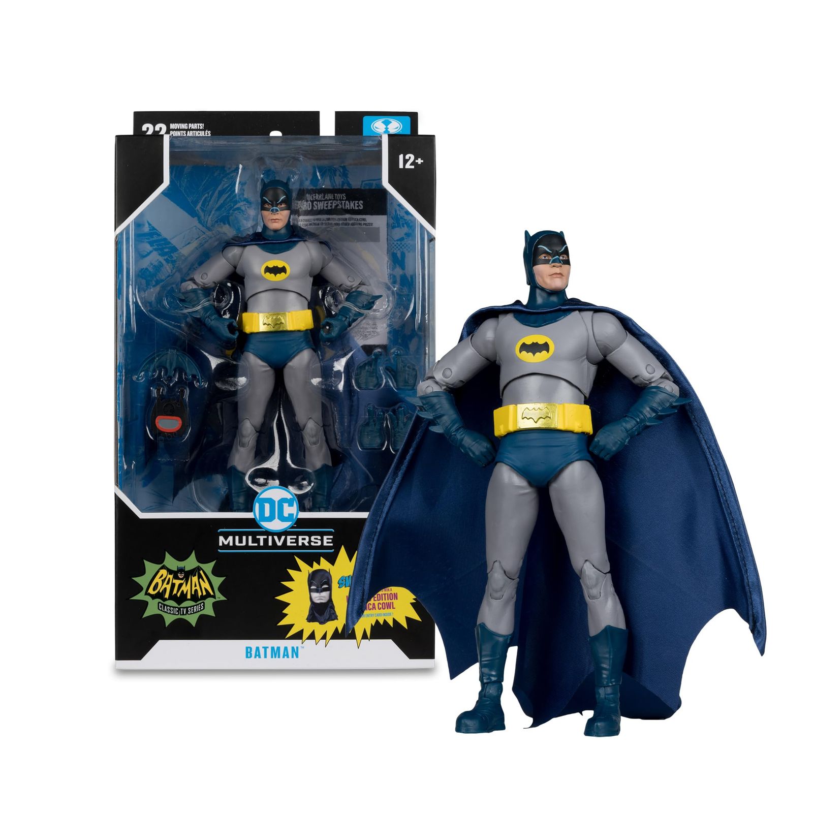 McFarlane Toys - DC マルチバース バットマン バットマン クラシックTVシリーズ 7インチ アクションフィギュア