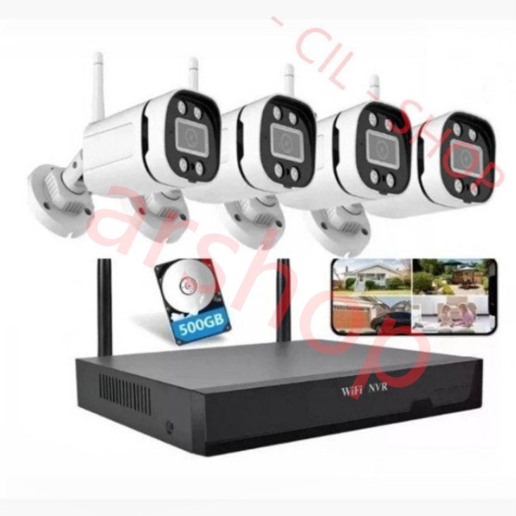 DZ.37二つ監視画面・パンチルト・夜間カラー 防犯カメラ 屋外 カラ