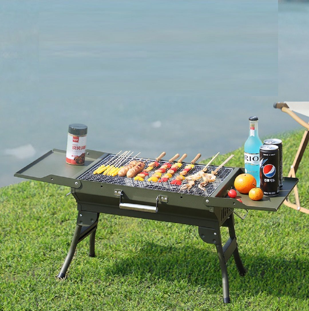 バーベキューコンロ グリル BBQ 折り畳み アウトドア 焼肉