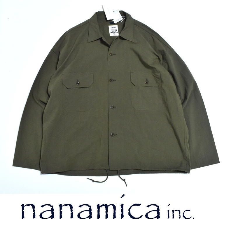 新品 nanamica ナナミカ Cotton Wool Deck Shirt【L】【XL】SUGF357 定価4万1800円 デッキシャツ US  ARMY - メルカリ