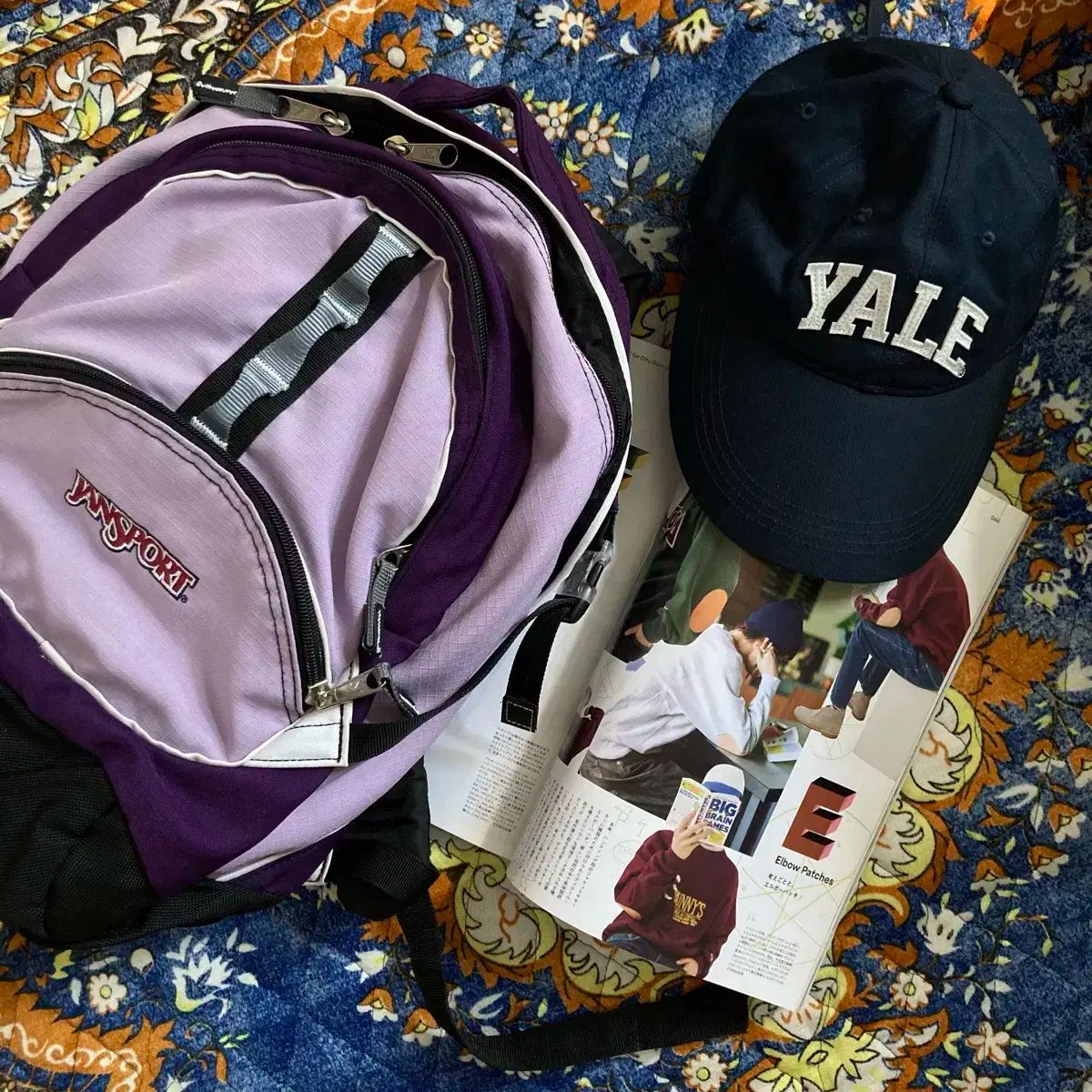 ヴィンテージ 90s JANSPORT(ジャンスポーツ) 紫 ラベンダー カラー 