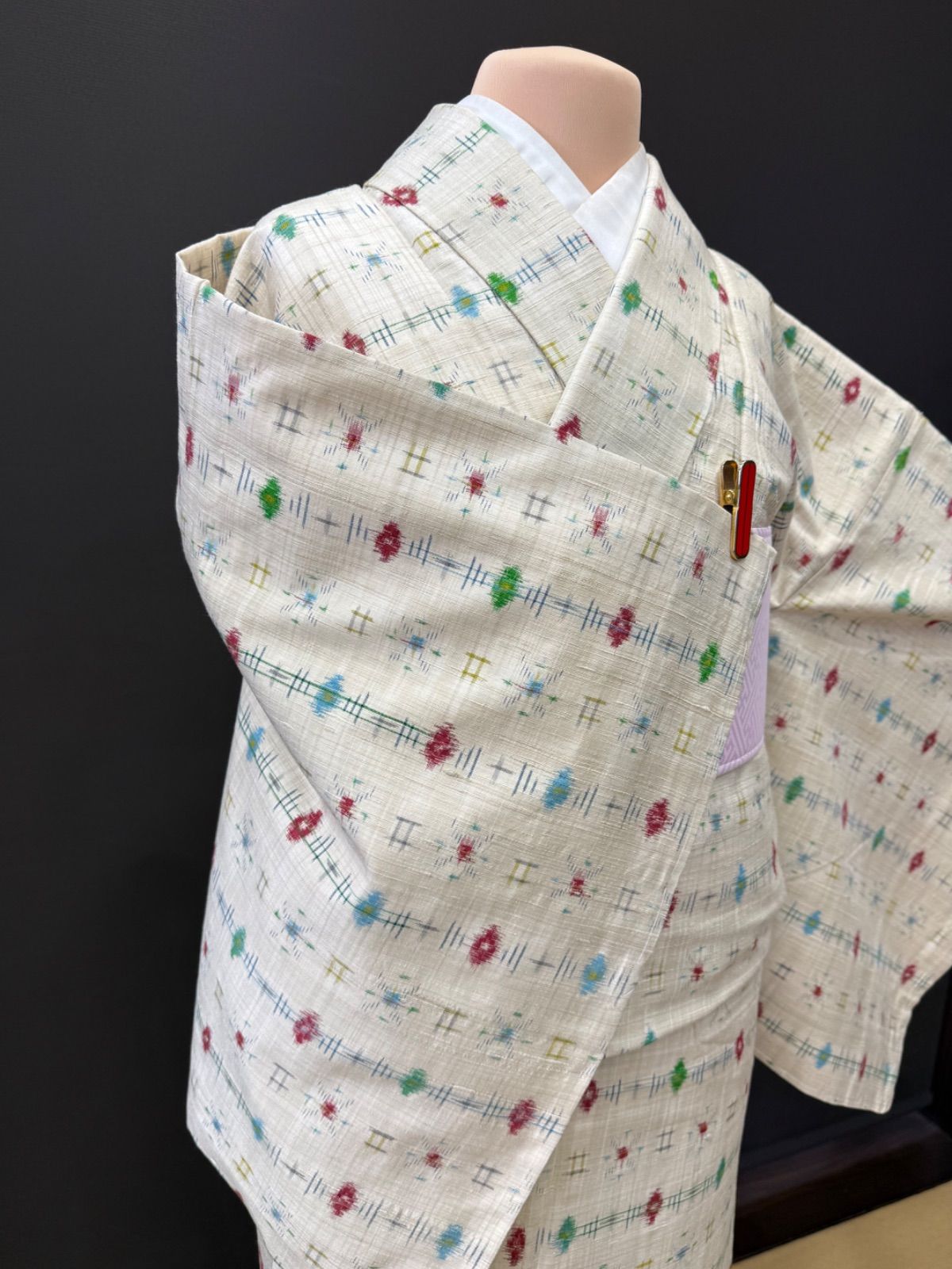 平和屋着物○上質な紬 格子 正絹 逸品 DAAU0943tw （占い師ほしこ on X  