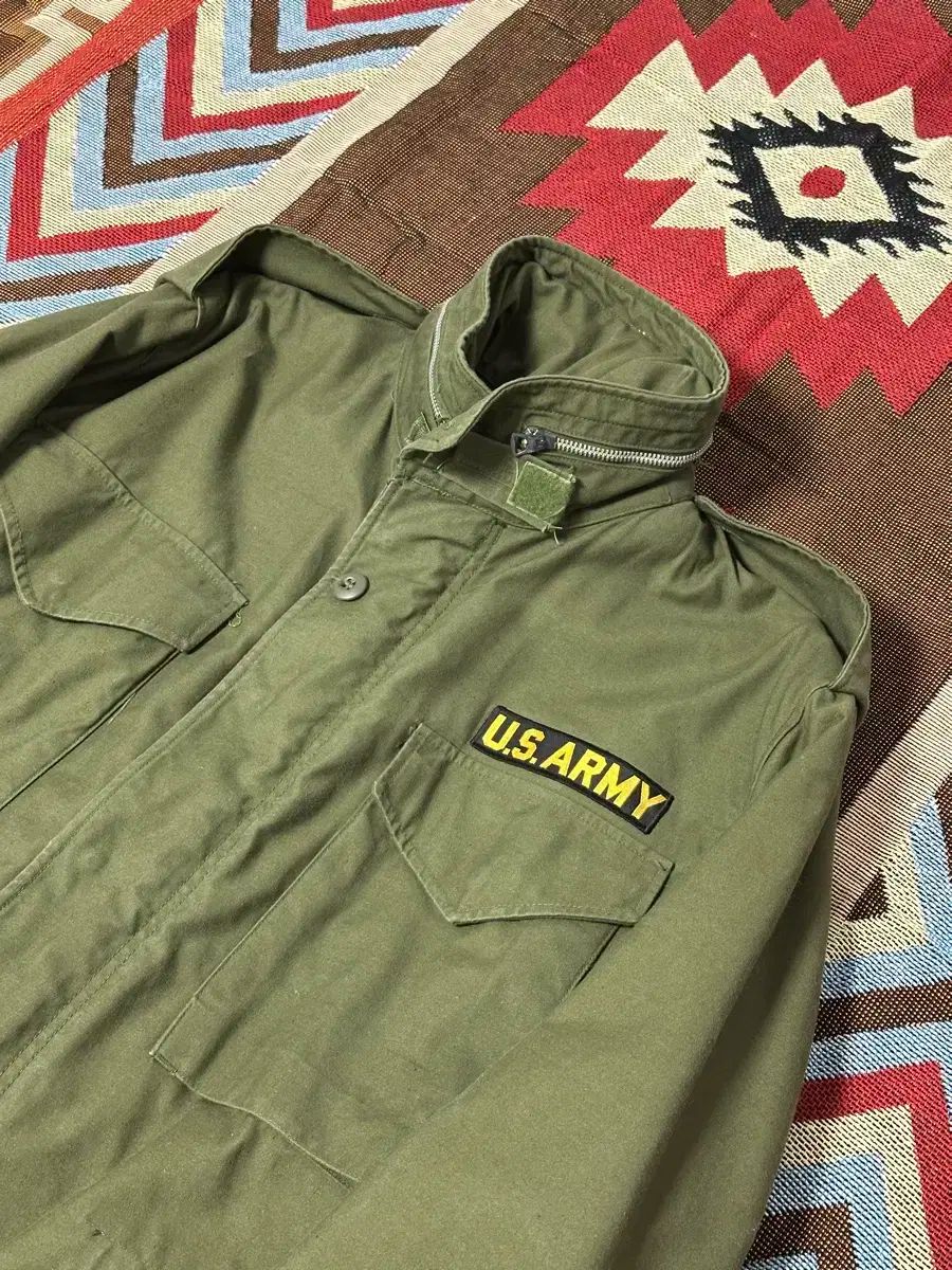60s US ARMY 米軍 オリジナル m65 フィールドジャケット ( S ー R ）
