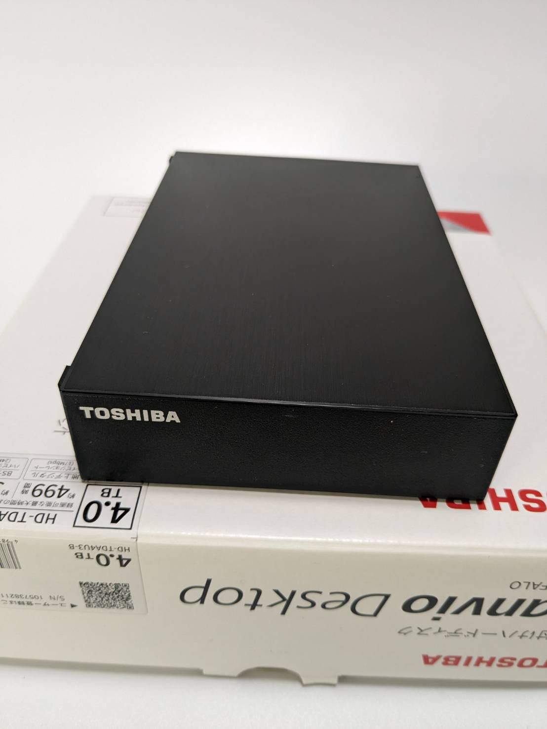 東芝 外付け ハードディスク 4TB HD-TDA4U3-B/N - T本舗 - メルカリ