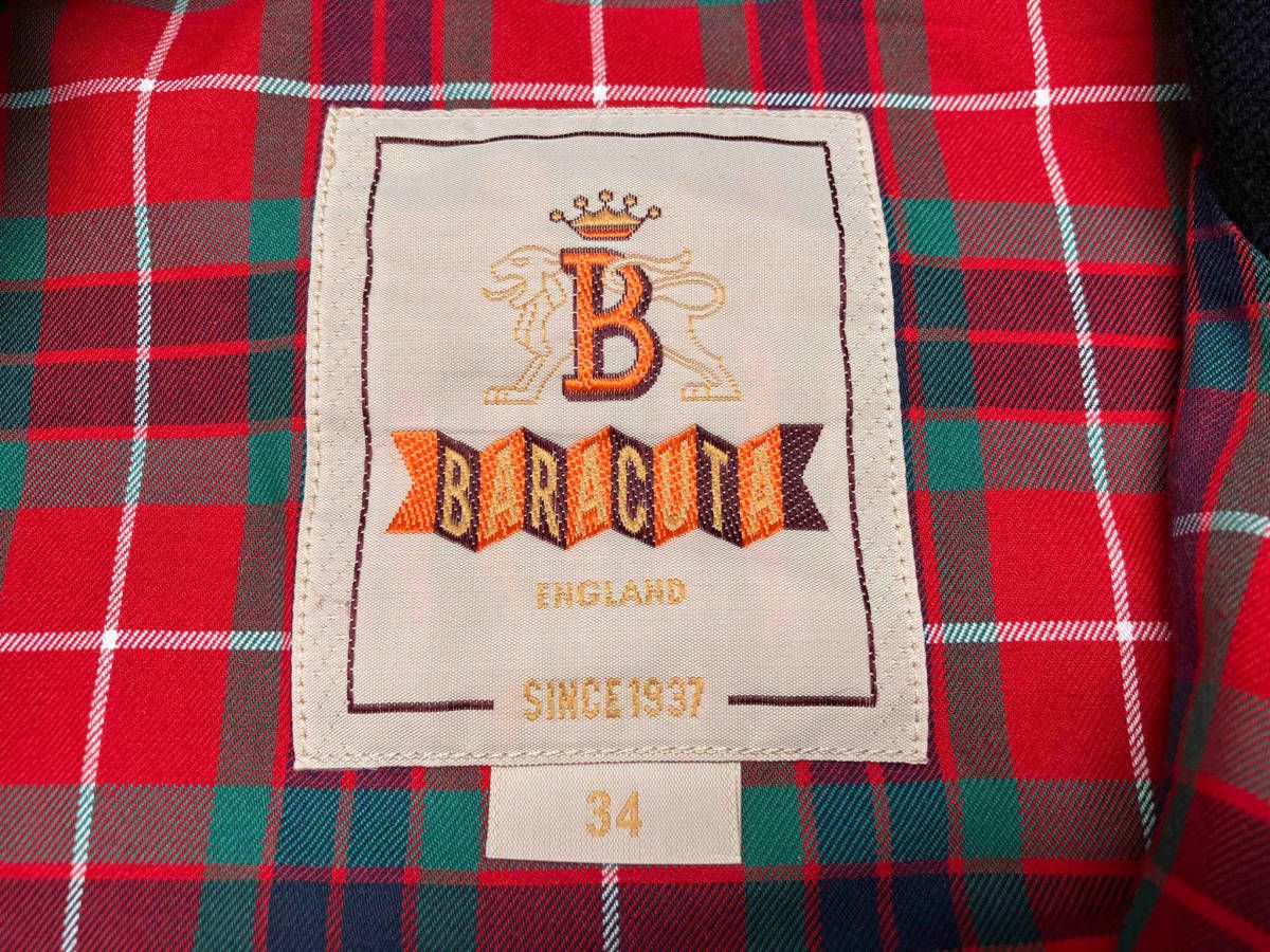 BARACUTA G9 ハリントンジャケット サイズ34 brcps0001300d-2.jpg