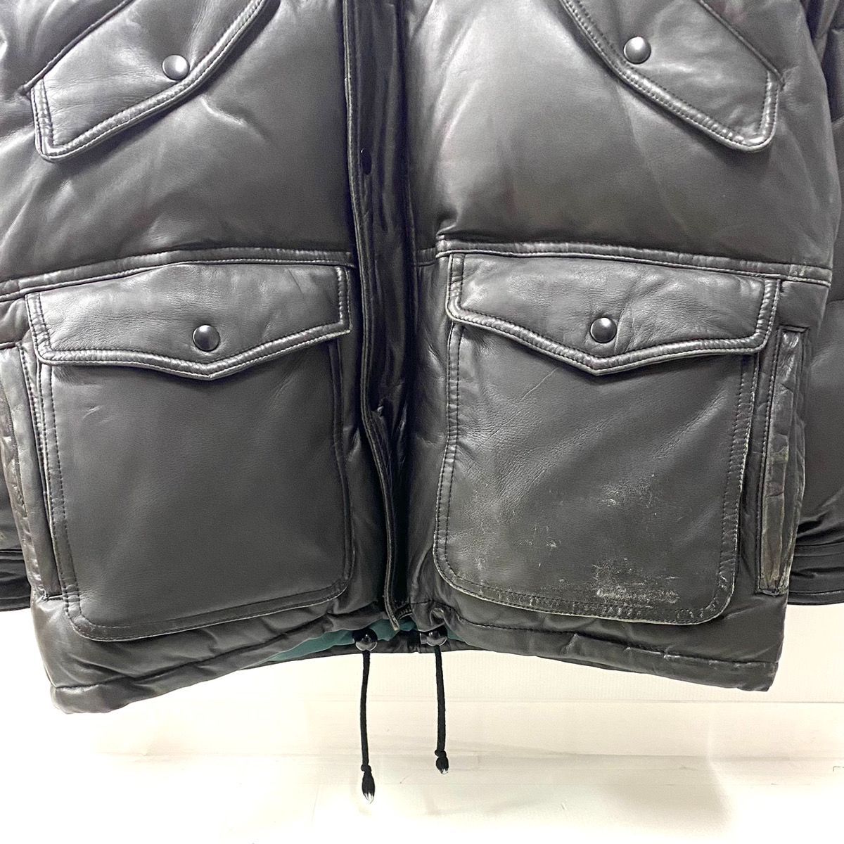 美品♡ ロイスクレヨン ラムレザージャケット フォックスファー 黒 M M ロイスクレヨン ラムレザージャケット 美品♡ フォックスファー 黒