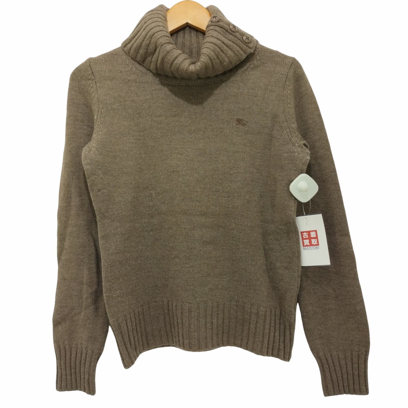 バーバリーブルーレーベル BURBERRY BLUE LABEL ボタンネック