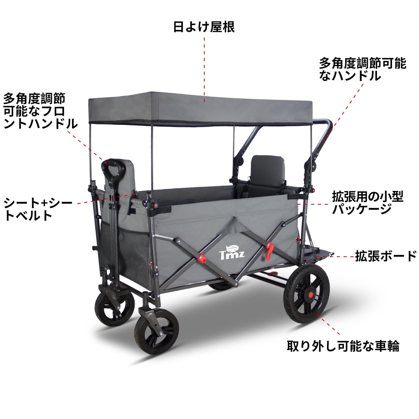 耐荷重120kg グレー