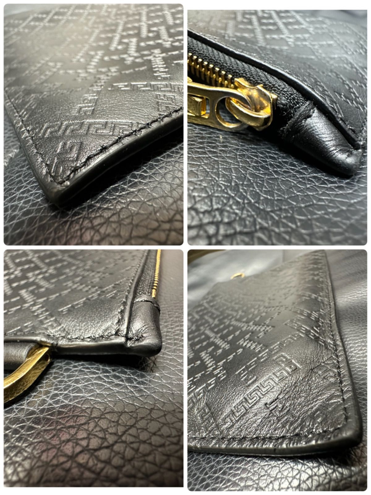 美品 訳あり安い】 VERSACE ヴェルサーチ メデューサ ブラック