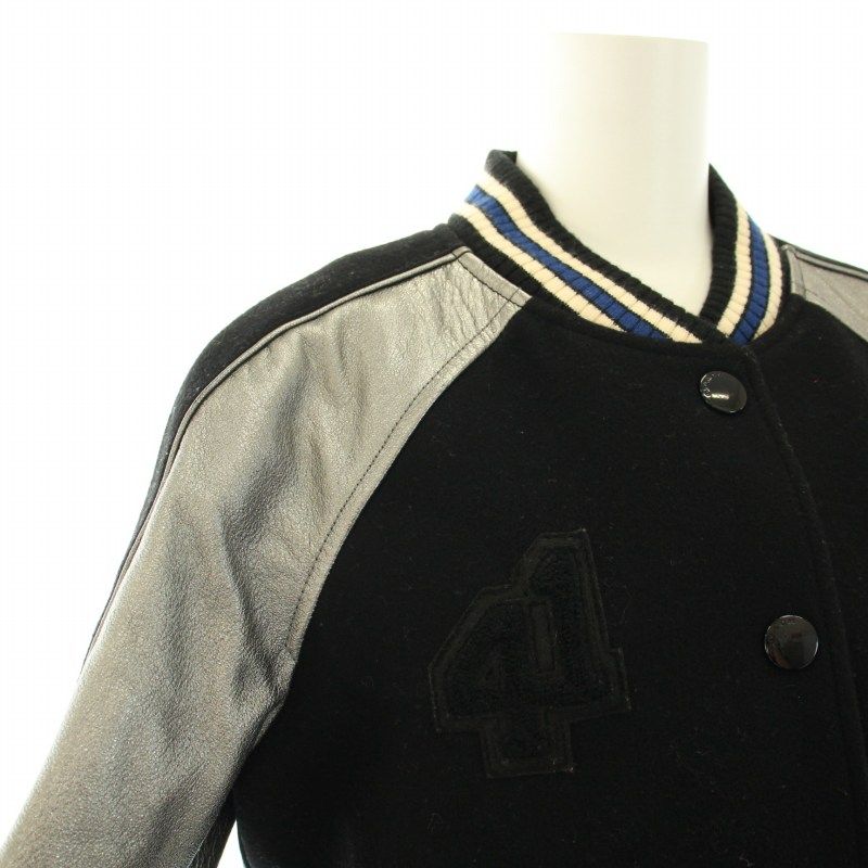 美品 COACH  スタジャン レザージャケット バワリーバーシティジャケット コーチ COACH バワリーバーシティジャケット BOWERY VARSITY
