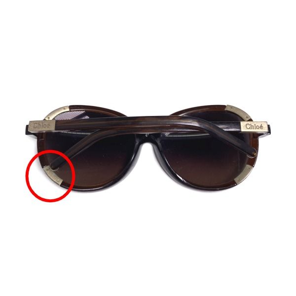 Chloé ブラックサングラス ケース付き クロエ Chloe サングラス