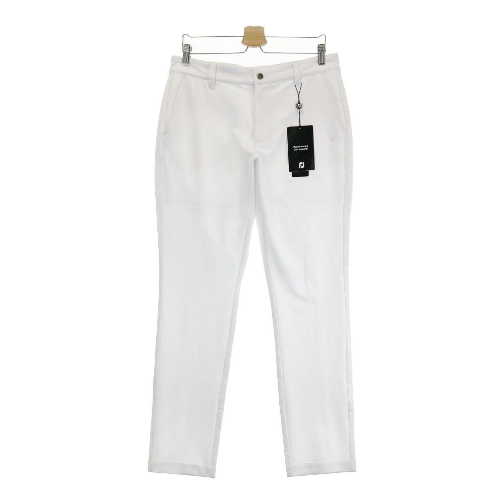 サイズ：XL FOOT JOY フットジョイ 2023年モデル FJ-S23-P02 ストレッチパンツ  ホワイト系 [240101223677] ゴルフウェア メンズ ストスト