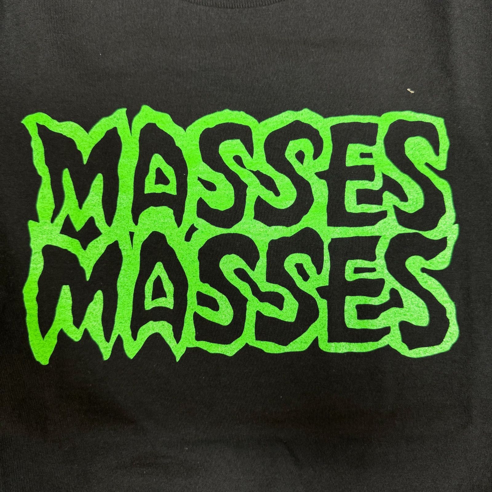 定価12100円 新品 MASSES L/S MSXMS 長袖Tシャツ カットソー マシス ブラック M 7156A5